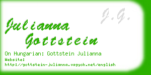julianna gottstein business card